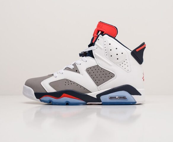 Nike Air Jordan 6 white. Вид 2 Nike Air Jordan 6 white. Вид 2