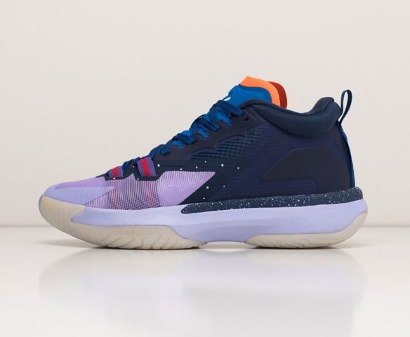 Nike Jordan Zion 1 фиолетовые. Вид 2 Nike Jordan Zion 1 фиолетовые. Вид 2