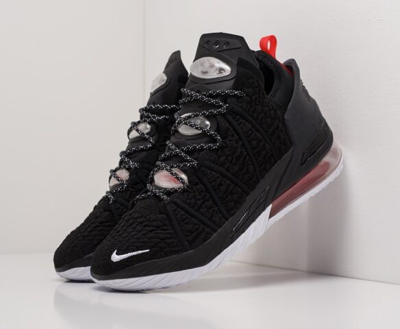 Nike Lebron XVIII черные man. Вид 1 Nike Lebron XVIII черные man. Вид 1