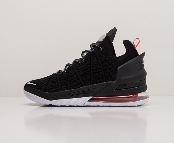 Nike Lebron XVIII черные man. Вид 2 Nike Lebron XVIII черные man. Вид 2