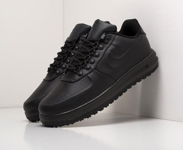 Nike Lunar Force 1 Duckboot Low черные. Вид 1 Nike Lunar Force 1 Duckboot Low черные. Вид 1
