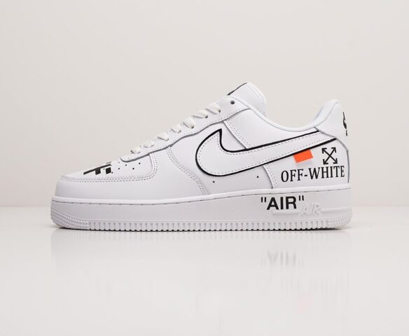 Nike x OFF-White Air Force 1 Low. Вид 2 Nike x OFF-White Air Force 1 Low. Вид 2