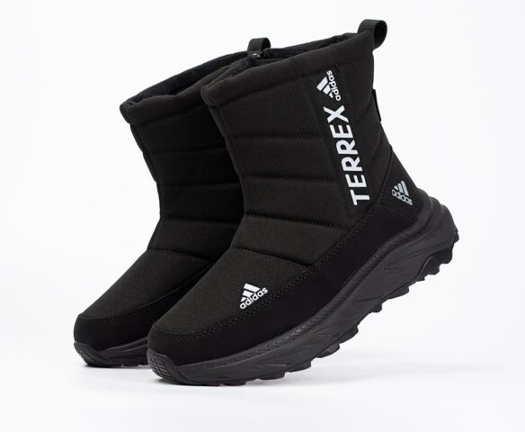 Зимние Сапоги Adidas Terrex black textile
