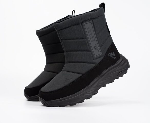 Зимние Сапоги Adidas Terrex темно-серые